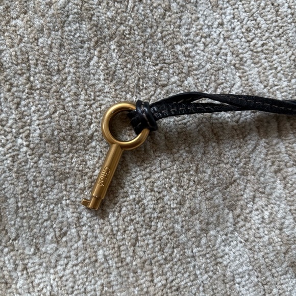 Chloé Black Leather Paddington Padlock Shoulder Bag Tote Vintage Y2K - Picture 9 of 16